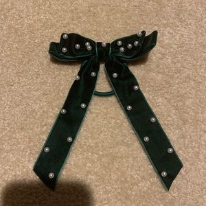 NWOT JCREW hairbow w pearls